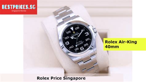 rolex king price singapore|second hand Rolex Singapore price.